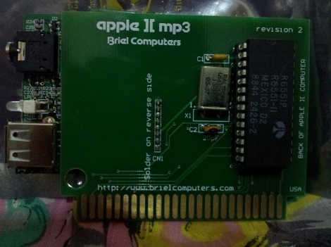 A2MP3 – Placa MP3 Player para Apple II – Review